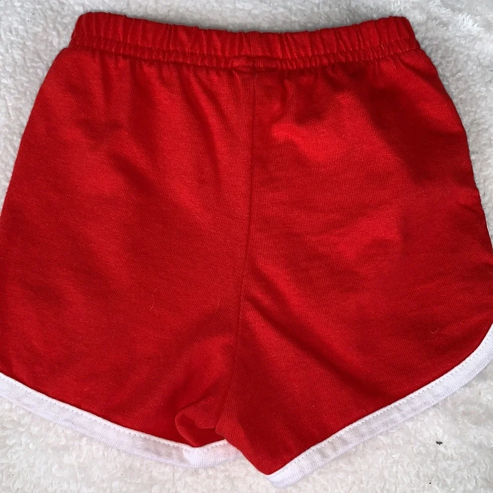 Oshkosh Red Cherry Shorts Baby Girl 0-3M